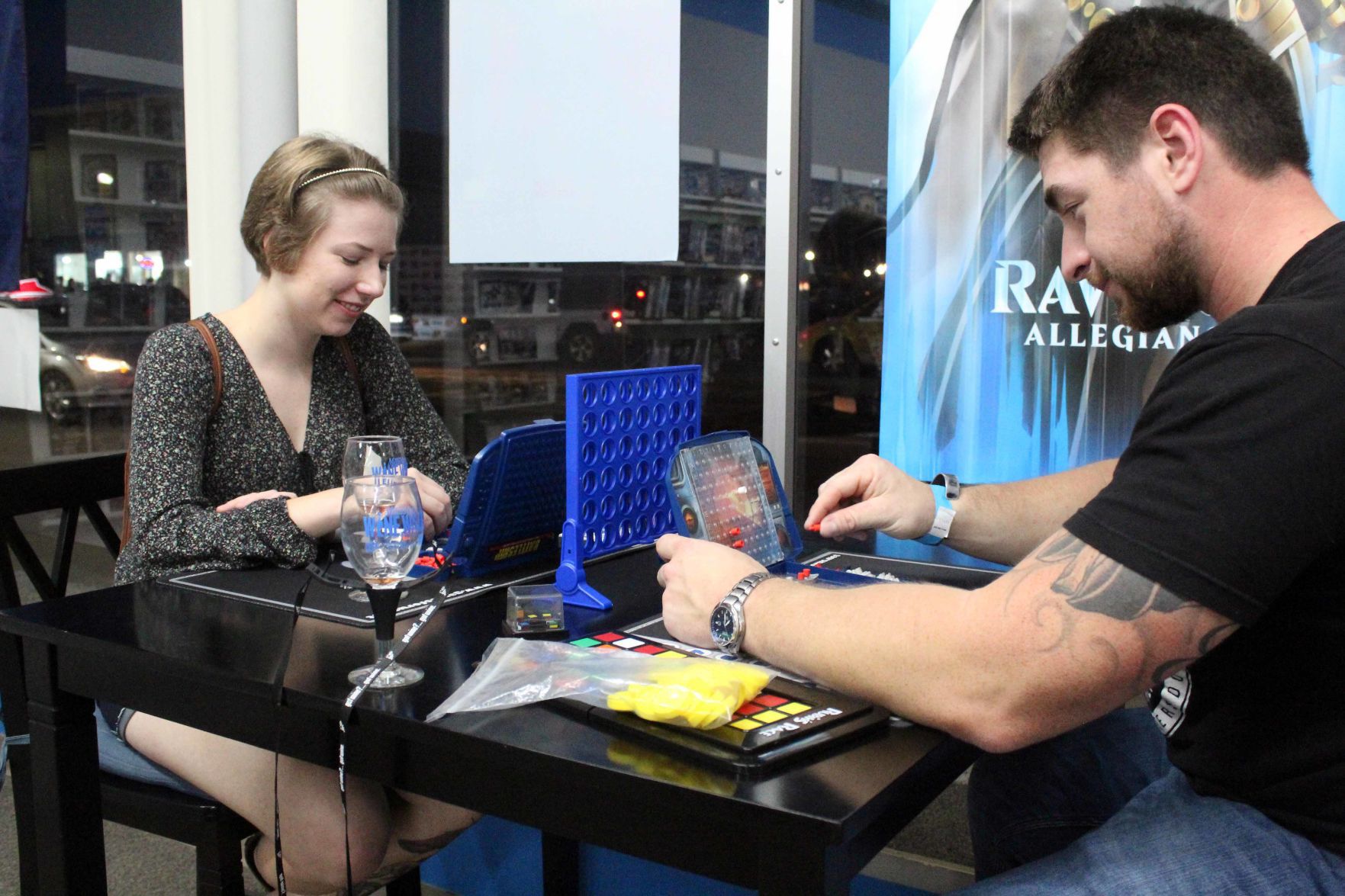 Emma and James play battleship